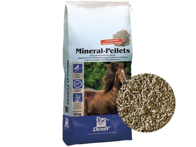 DERBY® Mineral-Pellets zur Optimierung von Getreiderationen 10 kg Sack