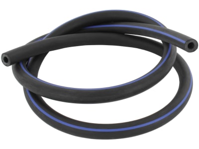 Hauptluftschlauch 10/11 mm x 5 mm, Gummi, 1 blauer Streifen, für Gea Westfalia, 25 m