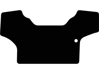 Fußmatte Gummi schwarz, für Deutz-Fahr Traktor Serie 5 D Keyline, ab Bj. 19 Fußmatte Gummi schwarz, für Deutz-Fahr Traktor Serie 5 D Keyline, ab Bj. 19