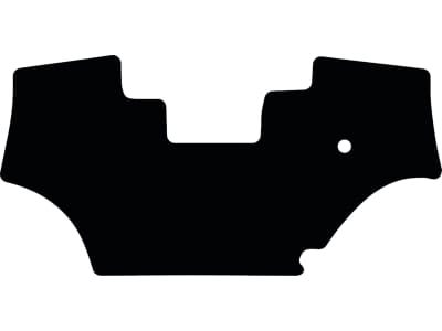 Fußmatte Gummi schwarz, für Kubota Traktor M 4000, M 5000 Fußmatte Gummi schwarz, für Kubota Traktor M 4000, M 5000