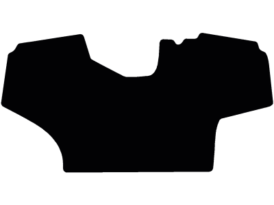 Fußmatte Gummi schwarz, für Claas Traktor Arion 400, ab Bj. 07.14