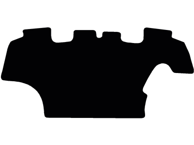 Fußmatte Gummi schwarz, für Ford New Holland Traktor Serie T6, mit Schaltung, ab Bj. 12 Fußmatte Gummi schwarz, für Ford New Holland Traktor Serie T6, mit Schaltung, ab Bj. 12