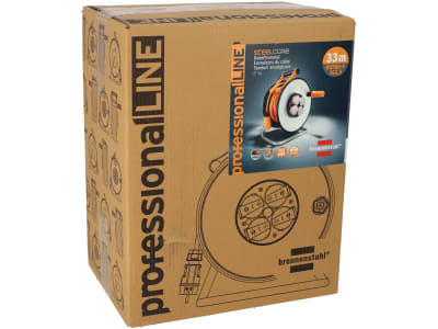 brennenstuhl professionalLine Steelcore Kabeltrommel IP44 H07B 33m Kabel