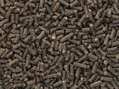 Oscorna® Aminohum Hühnerdünger pelletierter NPK 4+3+3, für Garten, Weinbau, Landschaftsgärtner, Land- und Forstwirtschaft 25 kg Sack  Pellet