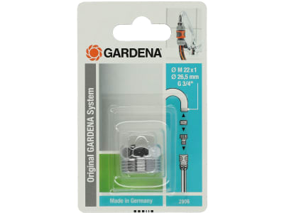 Gardena SB-Perlstrahl-Gewindeadapter Gewinde M 22 IG 02906-20 Gardena SB-Perlstrahl-Gewindeadapter Gewinde M 22 IG 02906-20