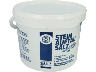SWS Steinauftausalz Streusalz Kornklasse EF  10 kg Eimer