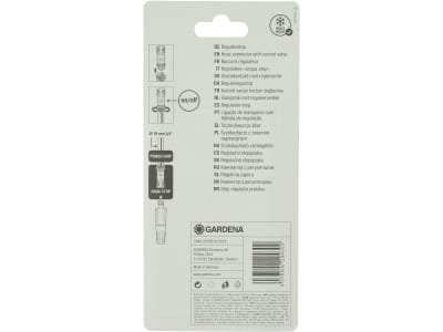 Gardena Regulierstop  Gewinde 3/4"; 5/8"    02943-20