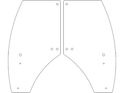 Türscheibe, grün, links/rechts, für John Deere 5000, 6000 Türscheibe, grün, links/rechts, für John Deere 5000, 6000