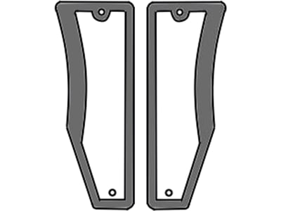Frontscheibe, grün, unten links/rechts, Siebdruck, für John Deere 5000, Kabine Lochmann LX 036731/036420 Frontscheibe, grün, unten links/rechts, Siebdruck, für John Deere 5000, Kabine Lochmann LX 036731/036420