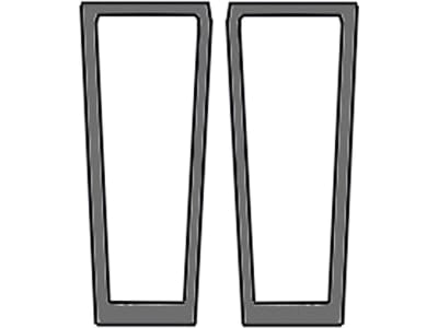 Frontscheibe, grün, unten links/rechts, Siebdruck, für Steyr CS, M Frontscheibe, grün, unten links/rechts, Siebdruck, für Steyr CS, M
