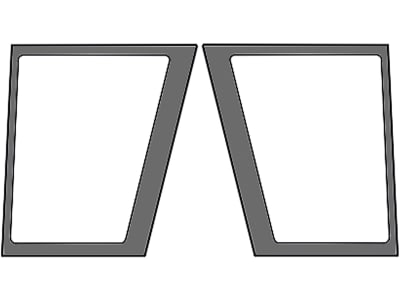 Frontscheibe, grün, unten links/rechts, geklebt, Siebdruck, für Valtra A, 600, 700, 900, Kabine A; AN Frontscheibe, grün, unten links/rechts, geklebt, Siebdruck, für Valtra A, 600, 700, 900, Kabine A; AN