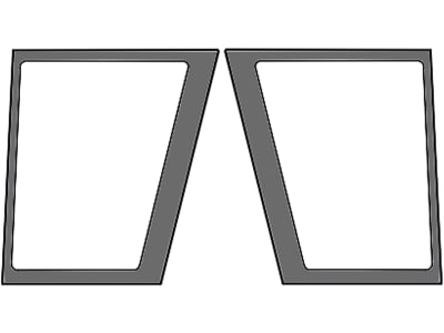 Frontscheibe, grün, unten links/rechts, geklebt, Siebdruck, für Valtra A, 600, 700, 900, Kabine A; AN