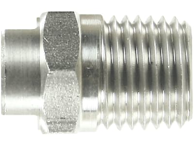 HD-Düse Düsengröße .050, Spritzwinkel 15°, 1/4" AG BSP, Edelstahl, für Flächenreiniger "Turbodevil TD 300 Basic"