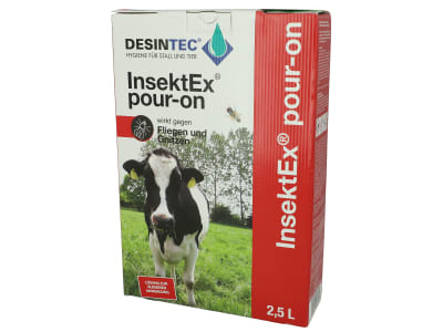 DESINTEC® InsektEx® pour-on gebrauchsfertige Lösung zur Fliegenbekämpfung für die äußere Anwendung bei Rindern 2,5 l Flasche