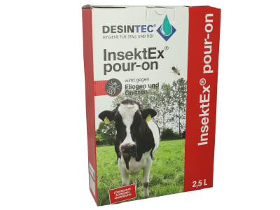 DESINTEC® InsektEx® pour-on gebrauchsfertige Lösung zur Fliegenbekämpfung für die äußere Anwendung bei Rindern 2,5 l Flasche