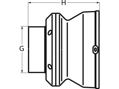 Bondioli & Pavesi Schutztrichter Baureihe 100 Weitwinkelgelenk 70° Bondioli & Pavesi Schutztrichter Baureihe 100 Weitwinkelgelenk 70°