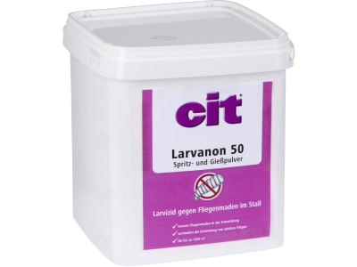 cit® Insektenpulver "Larvanon 50" 1.000 g für alle Fliegenlarven in Rinder-, Schweine- und Geflügelställen, 299757