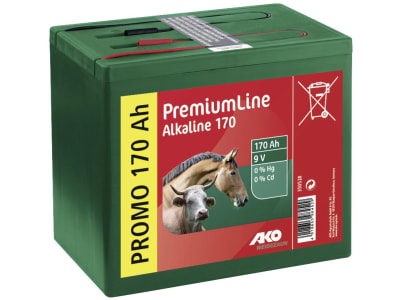 Ako Weidezaunbatterie "Premium Line" 9 V/170 Ah Alkali/Mangan (Alkaline), 350528