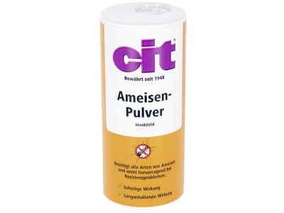Cit Ameisenpulver 600 g, für die Bekämpfung von Ameisen, Asseln, Silberfischen, Wanzen etc., 15450 Cit Ameisenpulver 600 g, für die Bekämpfung von Ameisen, Asseln, Silberfischen, Wanzen etc., 15450