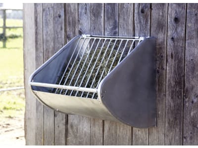 KERBL Heuraufe 60 x 53 x 47 cm Fassungsvermögen 90 l, verzinkt, Wandmontage, für Pferde, 32706 KERBL Heuraufe 60 x 53 x 47 cm Fassungsvermögen 90 l, verzinkt, Wandmontage, für Pferde, 32706