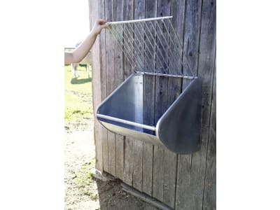 KERBL Heuraufe 60 x 53 x 47 cm Fassungsvermögen 90 l, verzinkt, Wandmontage, für Pferde, 32706 KERBL Heuraufe 60 x 53 x 47 cm Fassungsvermögen 90 l, verzinkt, Wandmontage, für Pferde, 32706