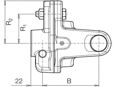 Bondioli & Pavesi Scherbolzenkupplung "LB" 100; Global; SFT 1; G1; S1, 1 3/8" 21, 6060B3702R