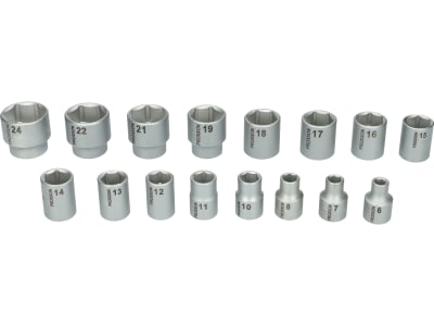 Proxxon Kompaktsatz mit 3/8"–Ratsche 24-teilig Proxxon Kompaktsatz mit 3/8"–Ratsche 24-teilig