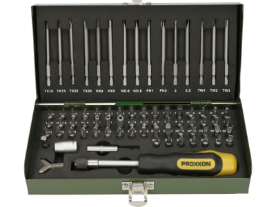 Proxxon Super–Sicherheits– und Spezialbitsatz 75-teilig Proxxon Super–Sicherheits– und Spezialbitsatz 75-teilig