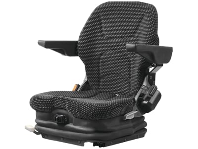 Staplersitz "Tecthrone Medium Air 80", luftgefedert, Stoff, schwarz
