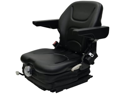 Staplersitz "Tecthrone Medium M 80", mechanische Scherenfederung, PVC-Kunstleder, schwarz
