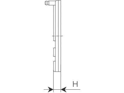 Bondioli & Pavesi Laufring 100; Global; SFT Baugröße 8; G8; H8; S8; S9; SH, 147 x 206 x 14 mm, Weitwinkel 80°, 2550L0023R02