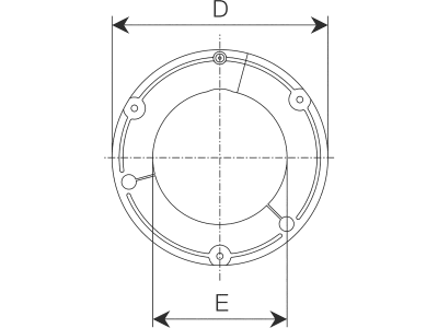 Bondioli & Pavesi Laufring 100; Global; SFT Baugröße 8; G8; H8; S8; S9; SH, 147 x 206 x 14 mm, Weitwinkel 80°, 2550L0023R02