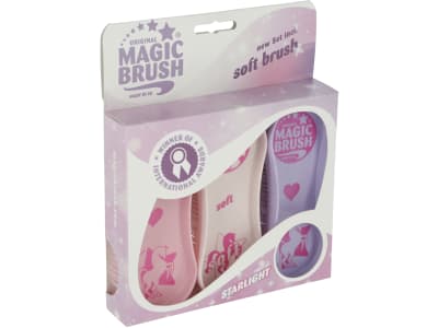 KERBL Pferdebürstenset "Magic Brush" 3 St. starlight, 328312 KERBL Pferdebürstenset "Magic Brush" 3 St. starlight, 328312