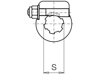 Bondioli & Pavesi Nockenschaltkupplung "LR24" 100; SFT Baugröße 6; H7, Auslösekraft 2,900 daNm, Profil 1 3/4" 6, , 6WH269004R