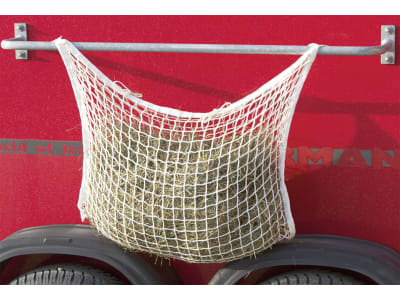 KERBL Heunetz 90 x 60 cm 4 kg, für Ponys und Anhänger, Maschenweite 30 x 30 mm, zum Aufhängen, 321999