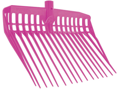 KERBL Dunggabel "EcoFork" 38 x 30 cm Kunststoff pink, ohne Stiel, 326054 KERBL Dunggabel "EcoFork" 38 x 30 cm Kunststoff pink, ohne Stiel, 326054