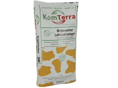 KomTerra Universal Organischer Universaldünger NPK mit Boden belebenden Mikroorganismen, ohne Frischtorf, ohne Kokosfasern 20 l Sack KomTerra Universal Organischer Universaldünger NPK mit Boden belebenden Mikroorganismen, ohne Frischtorf, ohne Kokosfasern 20 l Sack