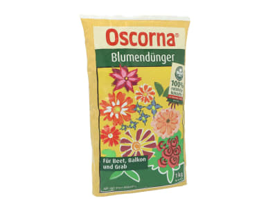 Oscorna® Blumendünger organischer NPK 6+9+0.5 Dünger, der bestens für die Grabpflege geeignet 1 kg Beutel Oscorna® Blumendünger organischer NPK 6+9+0.5 Dünger, der bestens für die Grabpflege geeignet 1 kg Beutel