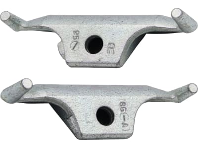 Pöttinger Zinkenbefestigung links/rechts 130 mm, für Zinkenarm Kreiselheuer Hit Pöttinger Zinkenbefestigung links/rechts 130 mm, für Zinkenarm Kreiselheuer Hit