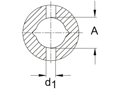 Walterscheid Profilgabel "RG" W Baugröße 2300, Profil 0v, 1041315