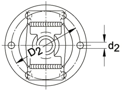 Walterscheid Weitwinkelflanschgabel "FG" WW80° Baugröße 2580, 1136983 Walterscheid Weitwinkelflanschgabel "FG" WW80° Baugröße 2580, 1136983