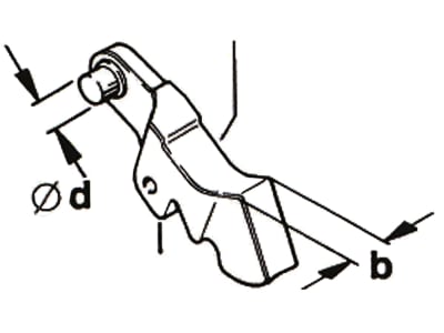 Walterscheid Sperrklinke für Unterlenkerfanghaken UHK-B