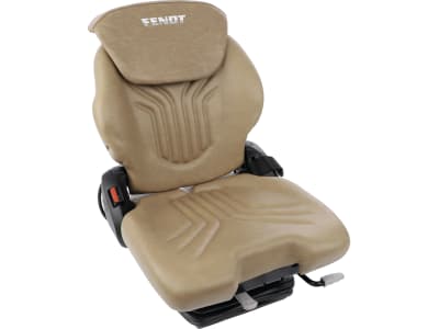 Fendt Traktorsitz MSG93/521 luftgefedert, Kunstleder, hellbraun, 002C091253100