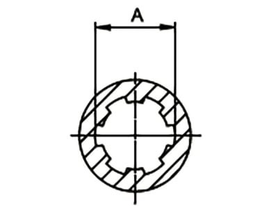 Walterscheid Nockenschaltkupplung "K64/22R" Verschluss Klemmkonus CC Walterscheid Nockenschaltkupplung "K64/22R" Verschluss Klemmkonus CC