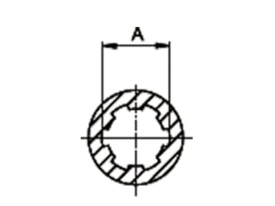 Walterscheid Reibkupplung "K94/1", Baugröße 2100, 1 3/8" 6, d 22 mm, Auslösekraft 400 Nm, Verschluss Ziehverschluss ZV, 1125854