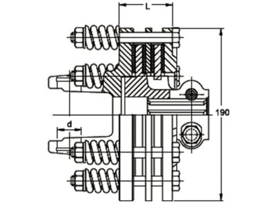 Walterscheid Reibkupplung "K90/4", W, Verschluss Klemmverschluss KF