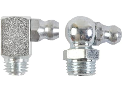 SAMOA® Schmiernippel "H3" metrisch 90 ° abgewinkelt, DIN 71412, Stahl verzinkt SAMOA® Schmiernippel "H3" metrisch 90 ° abgewinkelt, DIN 71412, Stahl verzinkt