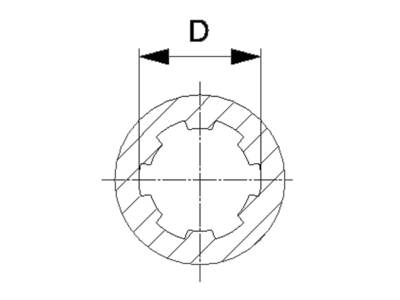 Walterscheid Reibkupplung "K92", W 2300, 1 3/8" 6, d 27 mm, Auslösekraft 1.000 Nm, Verschluss Ziehverschluss ZV, 1110358