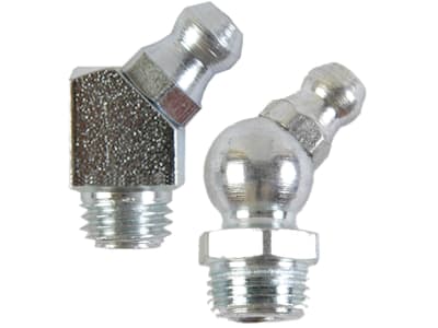 SAMOA® Schmiernippel "H2" metrisch 45 ° abgewinkelt, DIN 71412, Stahl verzinkt SAMOA® Schmiernippel "H2" metrisch 45 ° abgewinkelt, DIN 71412, Stahl verzinkt