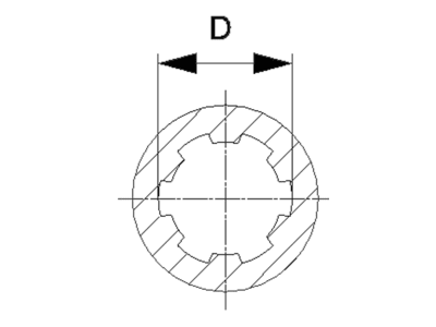 Walterscheid Reibkupplung "K92/4", W 2400, 1 3/8" 6, d 32 mm, Auslösekraft 1.500 Nm, Verschluss Ziehverschluss ZV, mit Ziehverschluss, 1351045